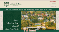 Desktop Screenshot of lakeside-inn.com